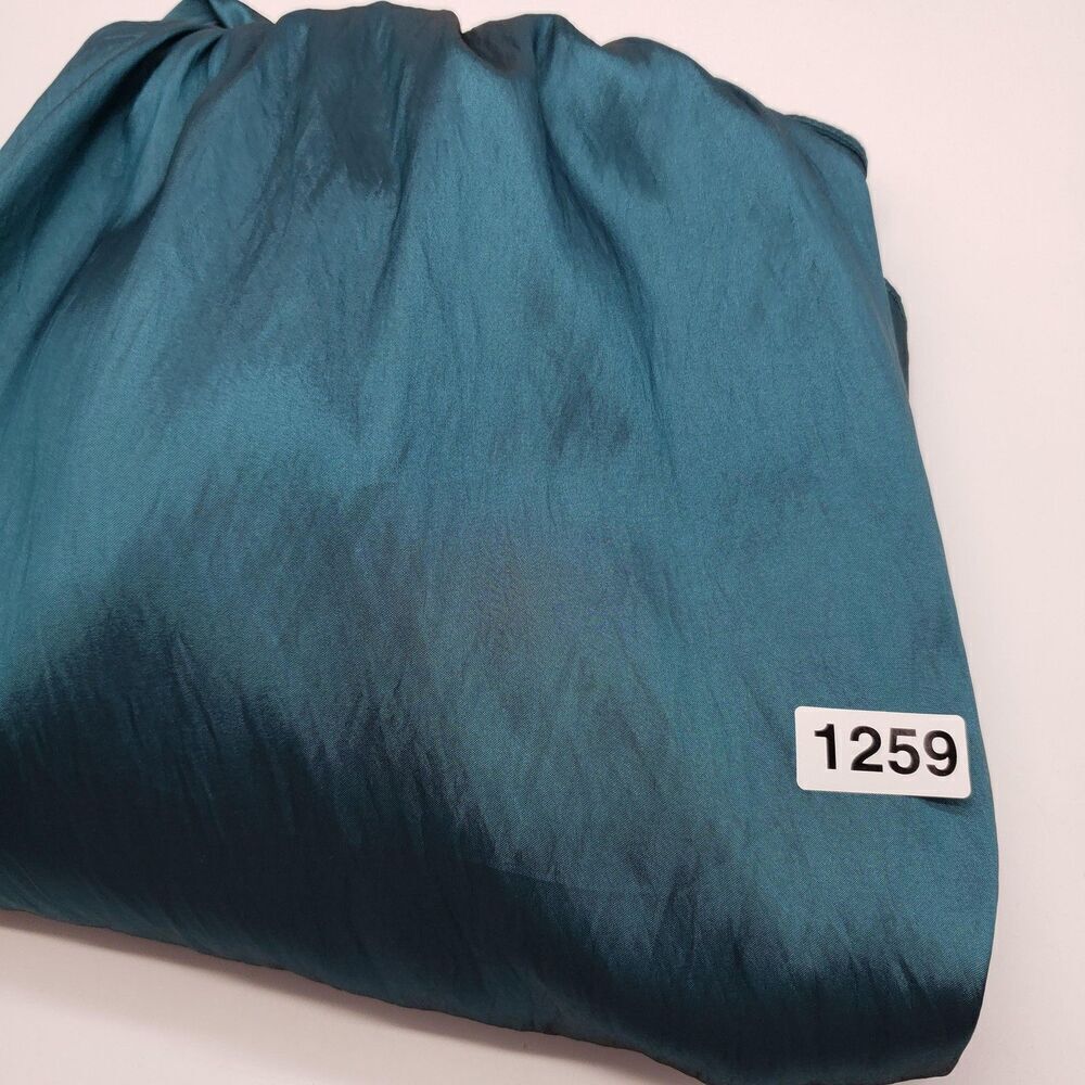 WTOO Dress Womens Size 10 Teal Halter Pleated Ruffle Formal Cocktail Party Gown - Picture 12 of 12